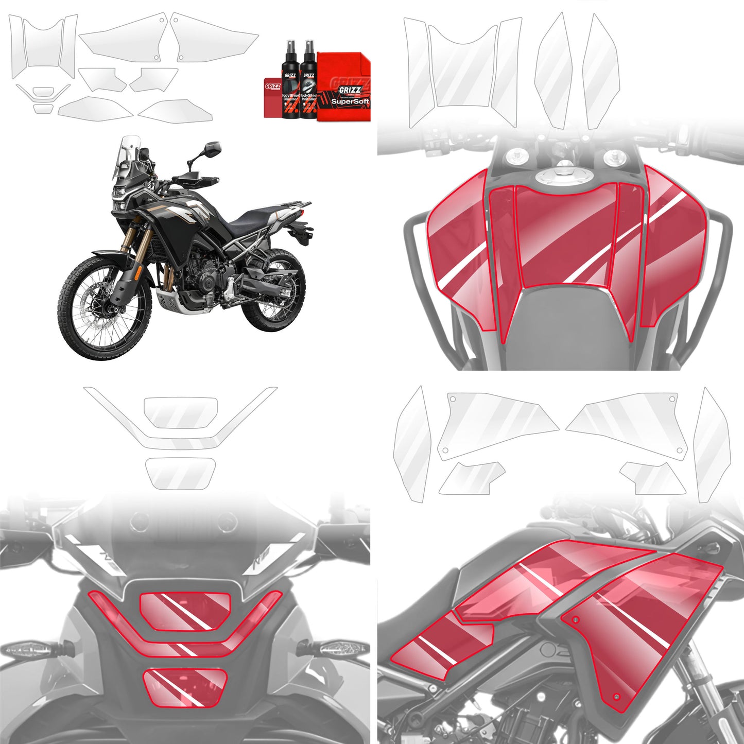 Transparent protective film for outer car areas – easy to apply and long-lasting