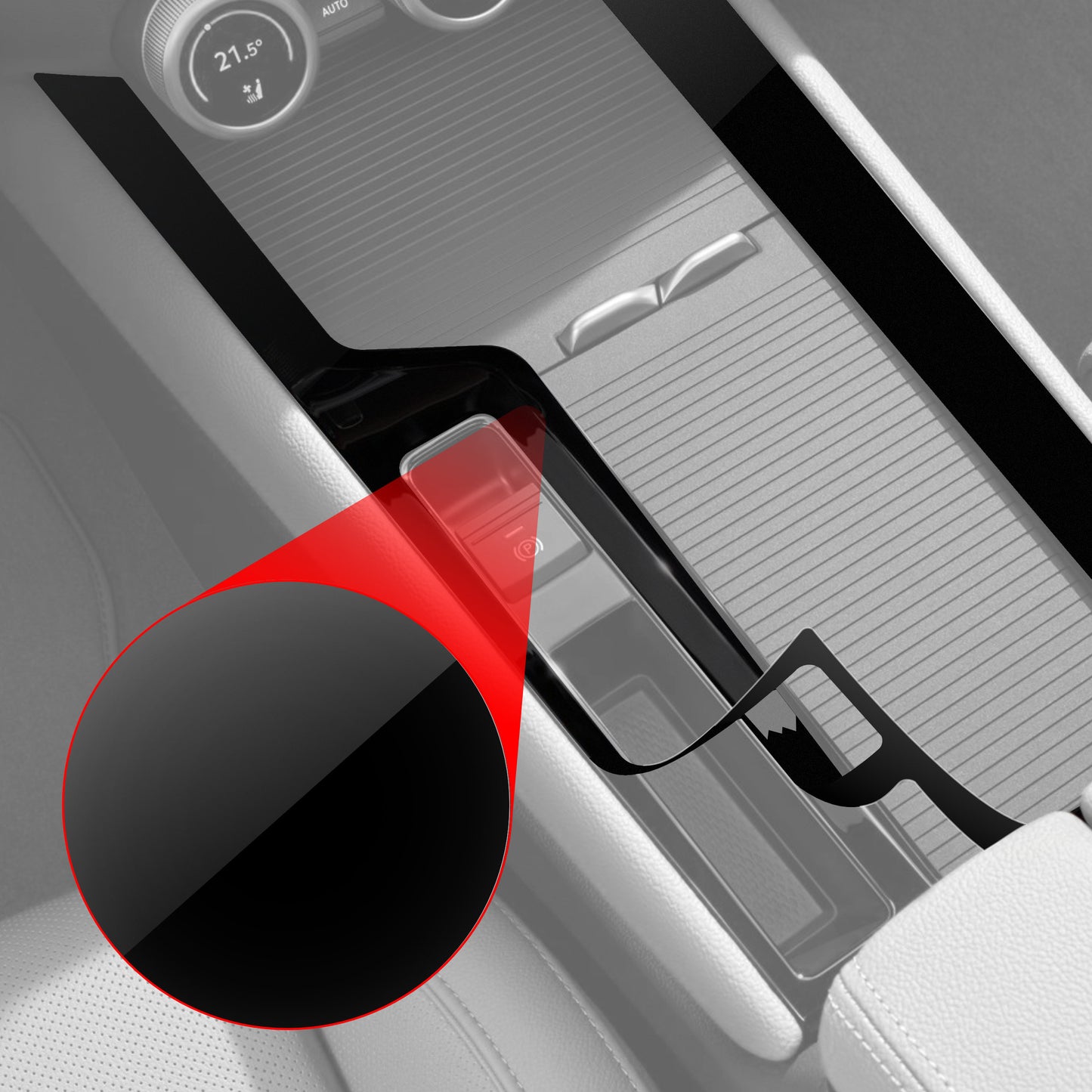 Self-adhesive protective film for inside car surfaces – sports and strong