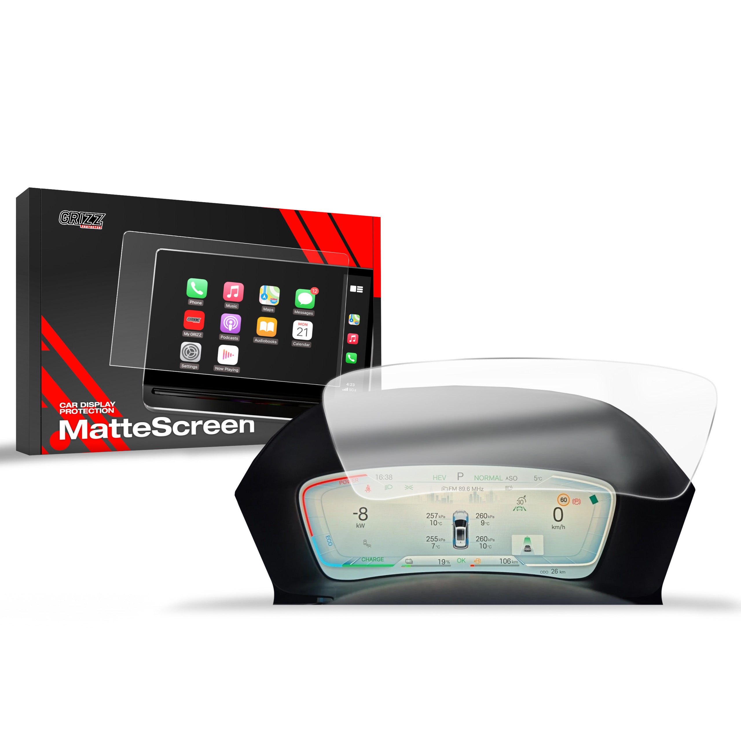 Film Protection DÉcran Protecteur D'écran En Verre Trempé Pour Voiture