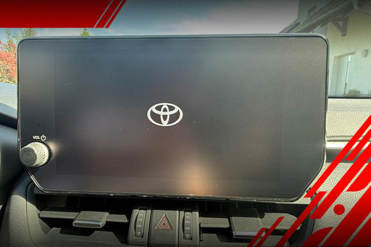 Display protection film for Toyota RAV4 5 (2019-2026) Anti-Fingerprint, Matte