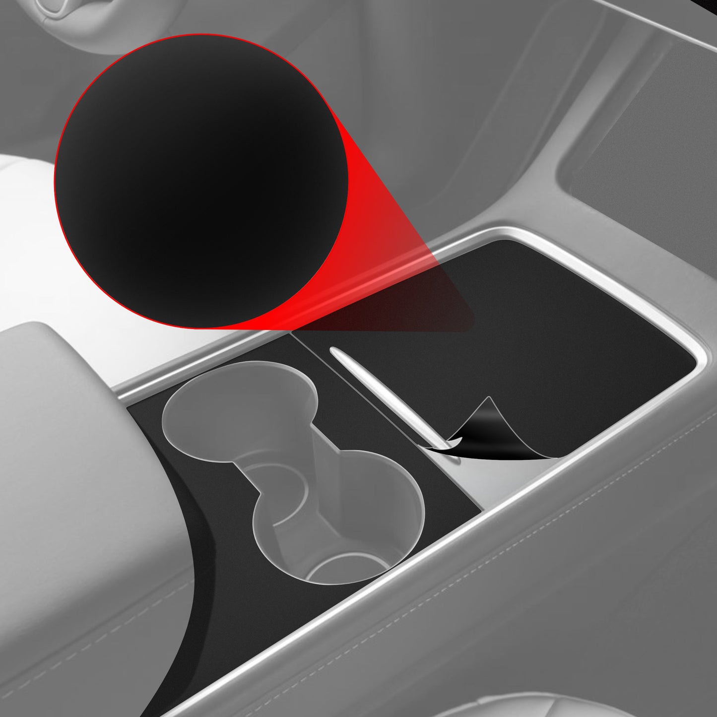 Self-adhesive protective film for inside car surfaces – elegant and strong