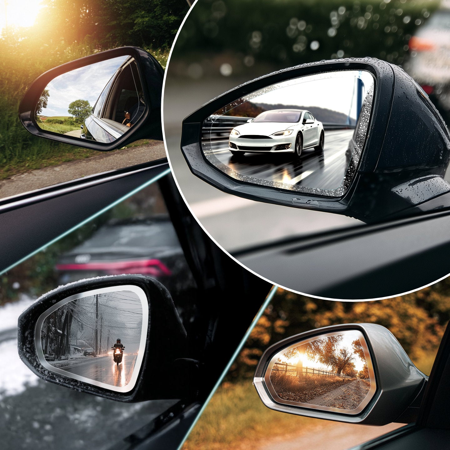 Exterior mirrors Crystal-clear visibility in any weather