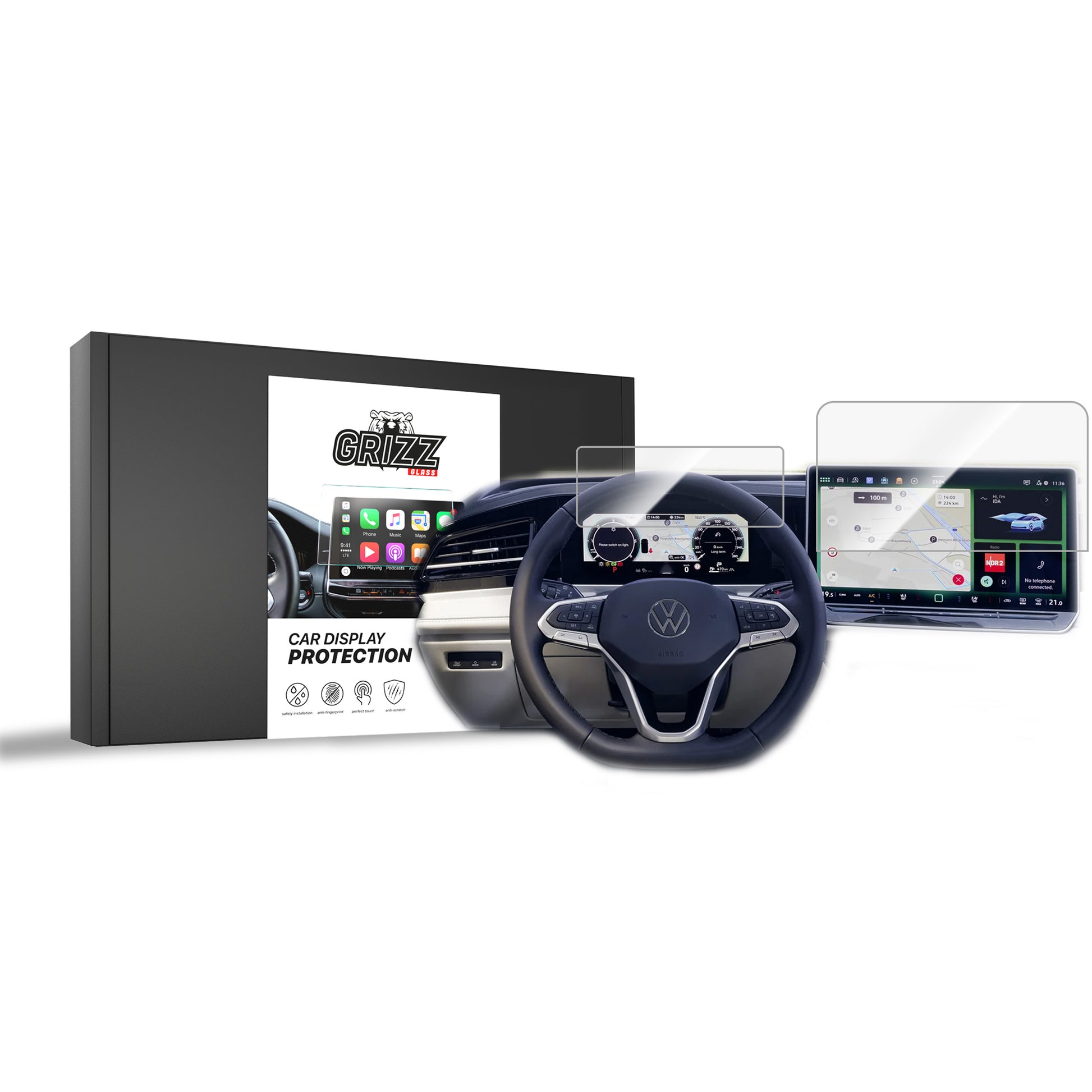 Protective film for car touchscreen display – anti-scratch and transparent