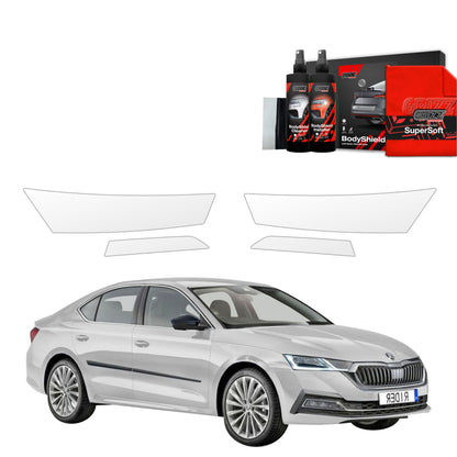 Protective film for exterior car parts – shields against scratches, chips, and scuffs