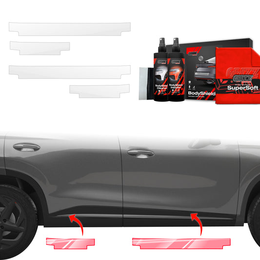 Protective film for exterior car parts – shields against scratches, chips, and scuffs