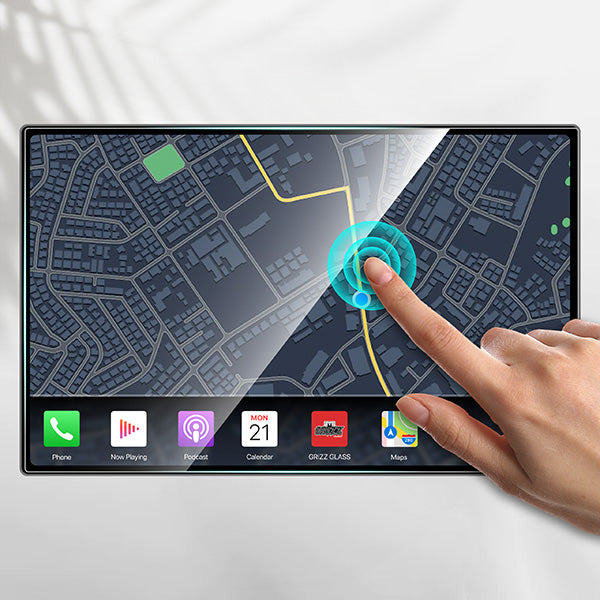 Protective screen film for car multimedia display – ultra transparent
