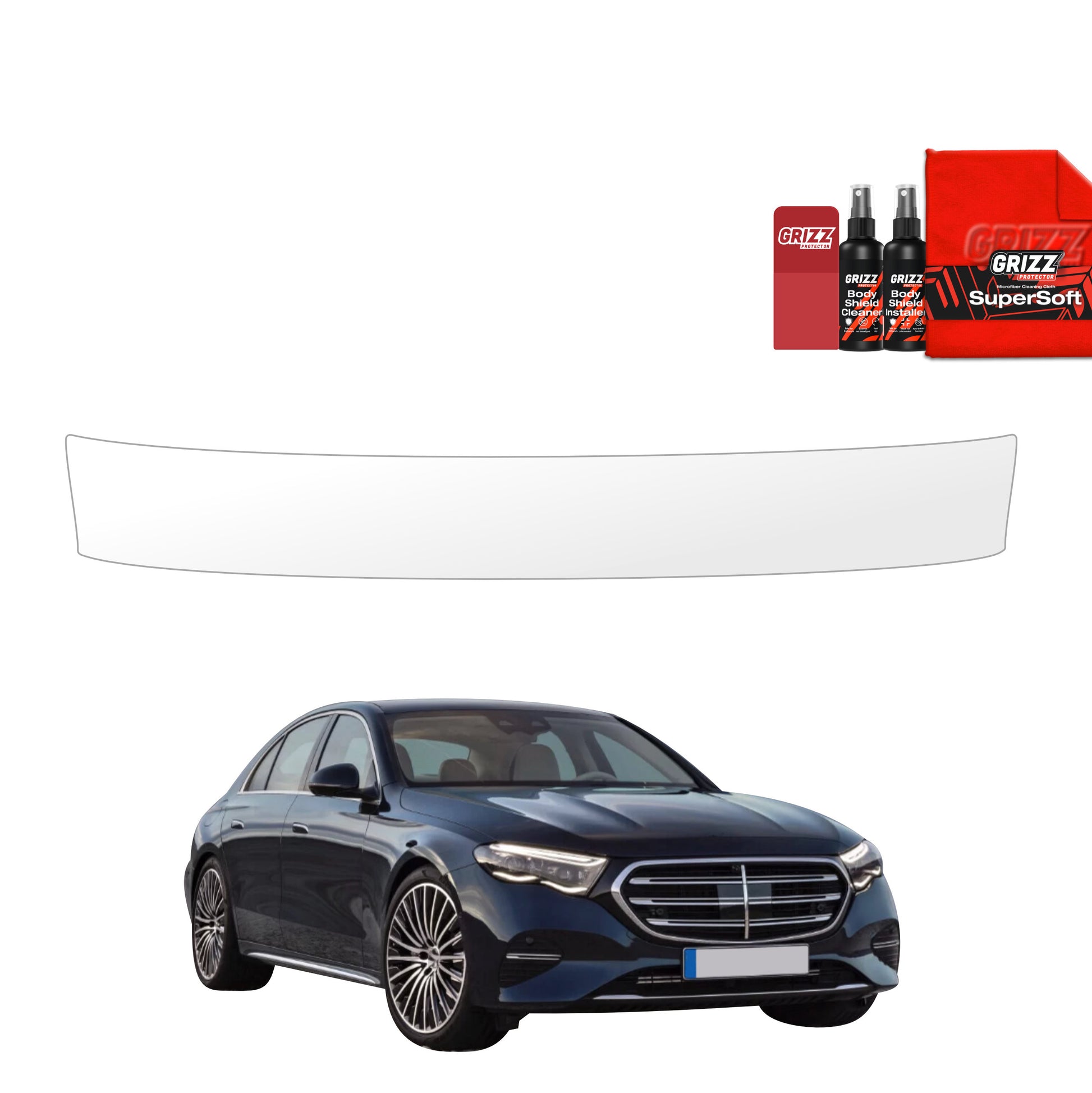 Protective film for exterior car parts – shields against scratches, chips, and scuffs
