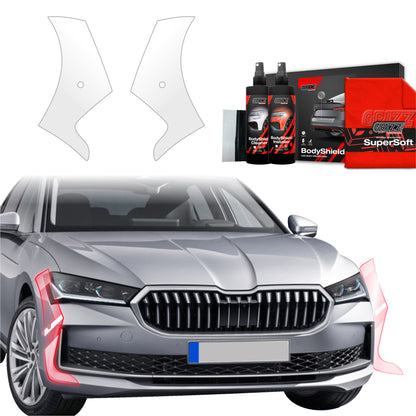 Protective film for exterior car parts – shields against scratches, chips, and scuffs