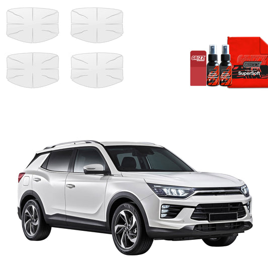 Protective film for exterior car parts – shields against scratches, chips, and scuffs