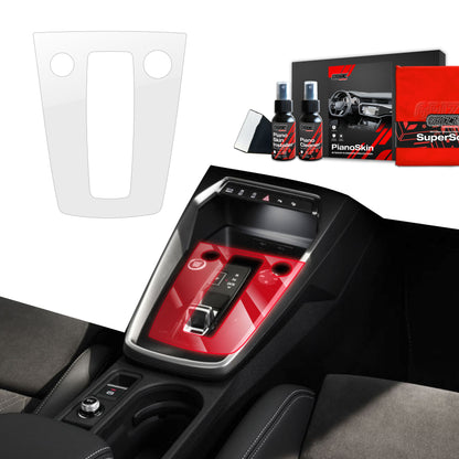 Scratch-resistant film for automotive interior elements