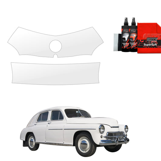 Protective film for exterior car parts – shields against scratches, chips, and scuffs