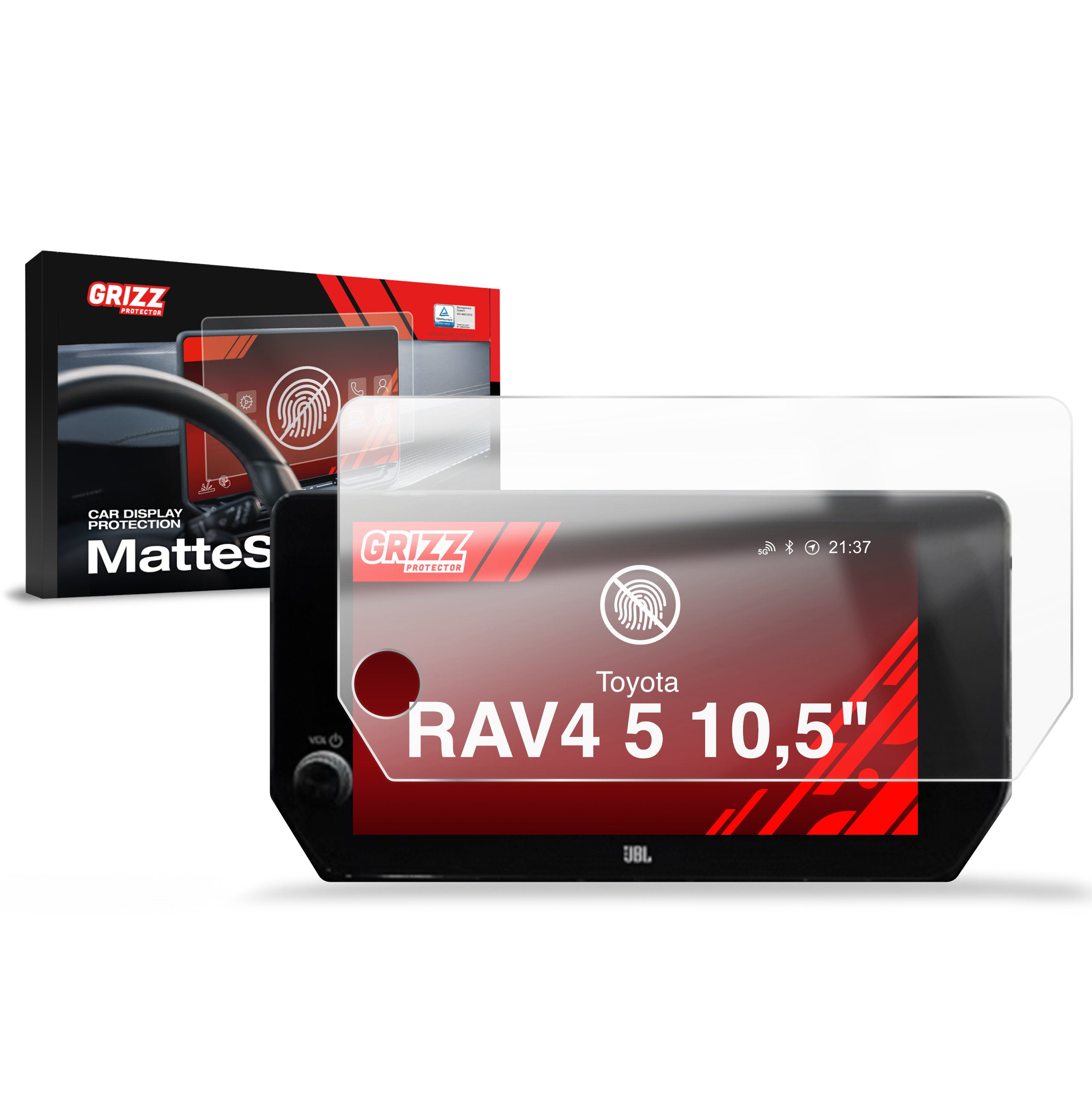 Display protection films for Toyota - Matte & Clear