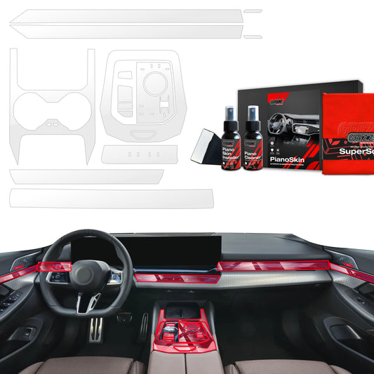 Scratch-resistant film for automotive interior elements