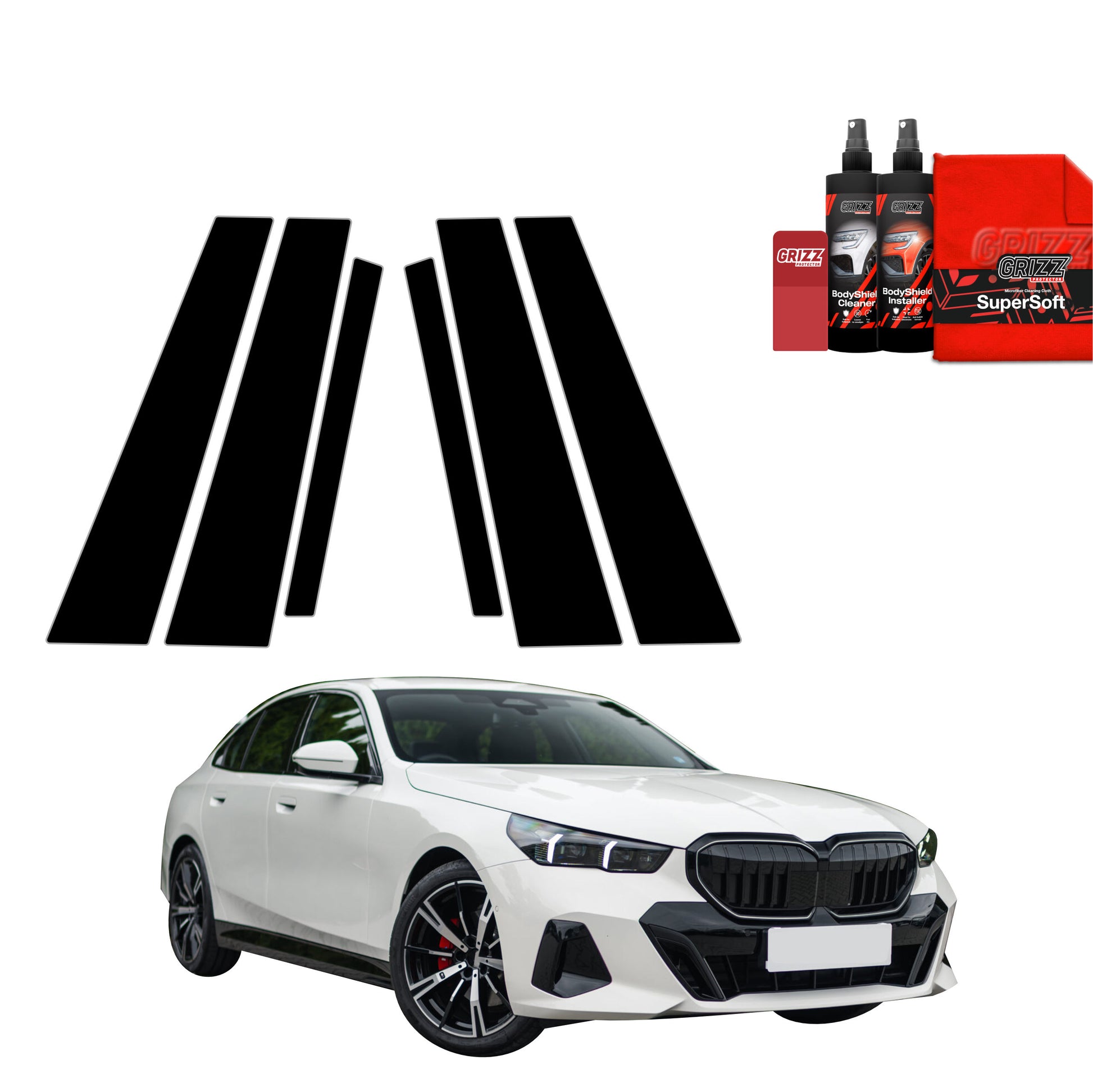 Protective film for exterior car parts – shields against scratches, chips, and scuffs