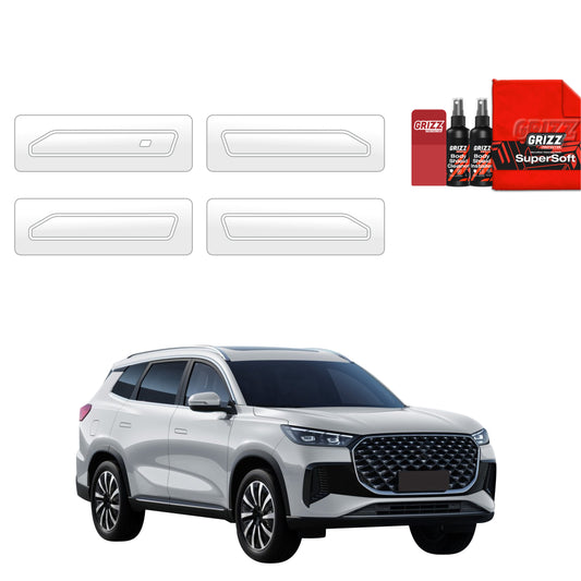 Protective film for exterior car parts – shields against scratches, chips, and scuffs