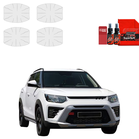 Protective film for exterior car parts – shields against scratches, chips, and scuffs