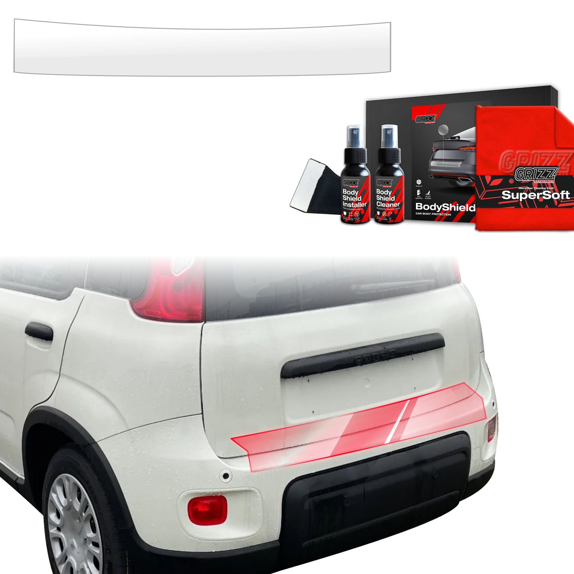 Protective film for exterior car parts – shields against scratches, chips, and scuffs