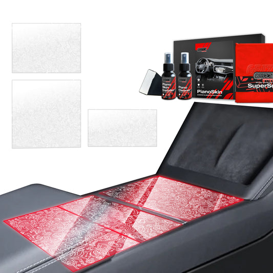 Scratch-resistant film for automotive interior elements