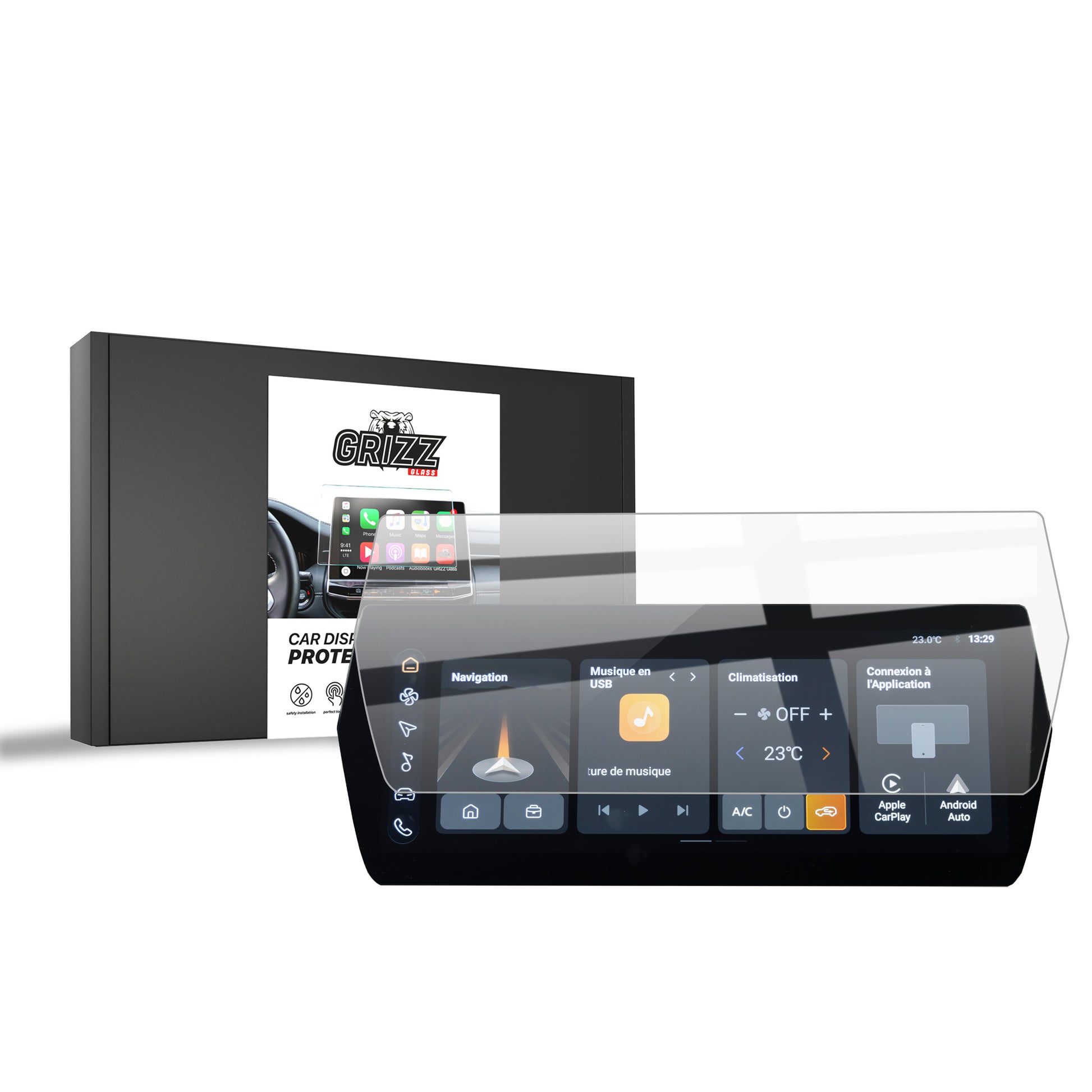 Protective film for car touchscreen display – anti-scratch and transparent