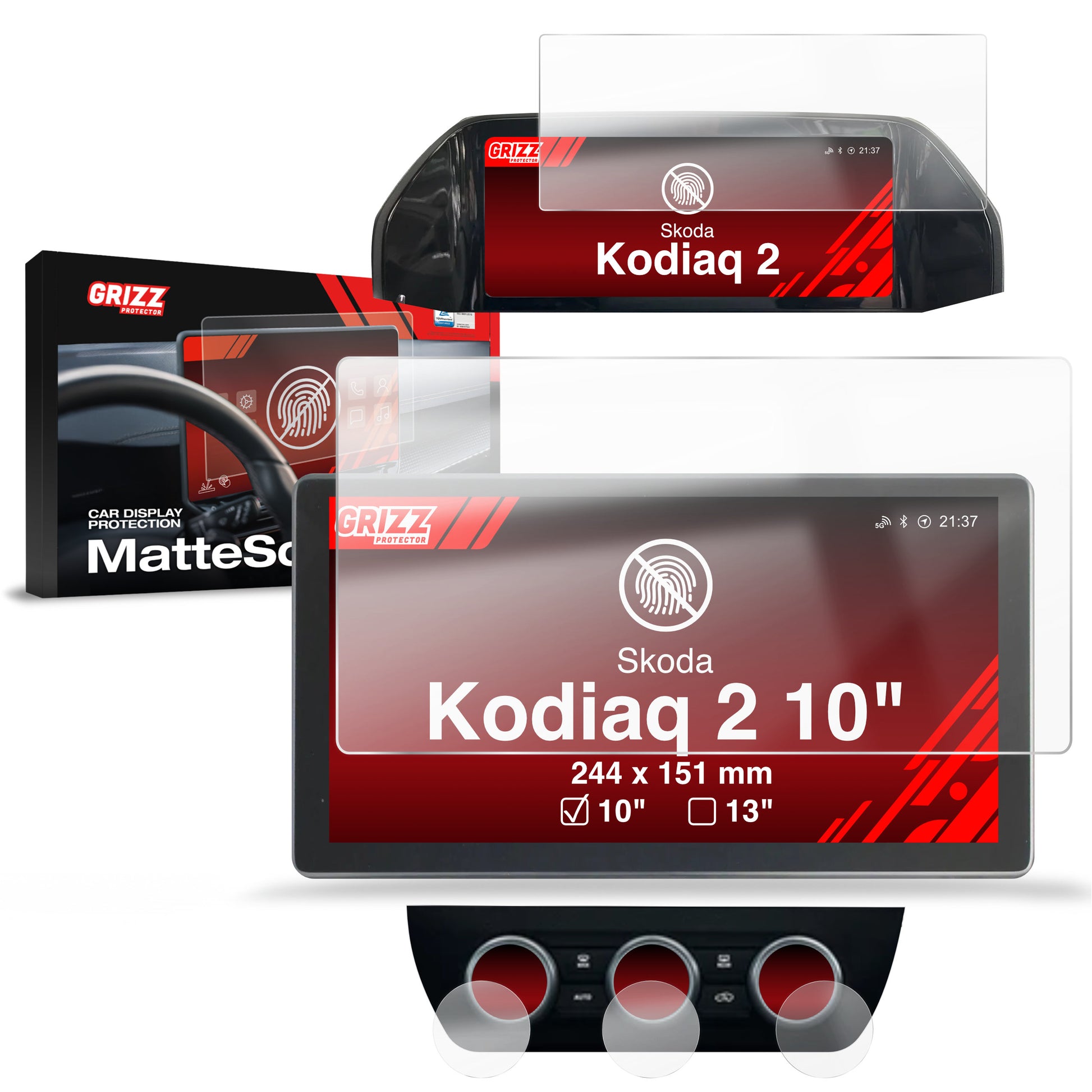 Scratch-resistant film for automotive interior elements