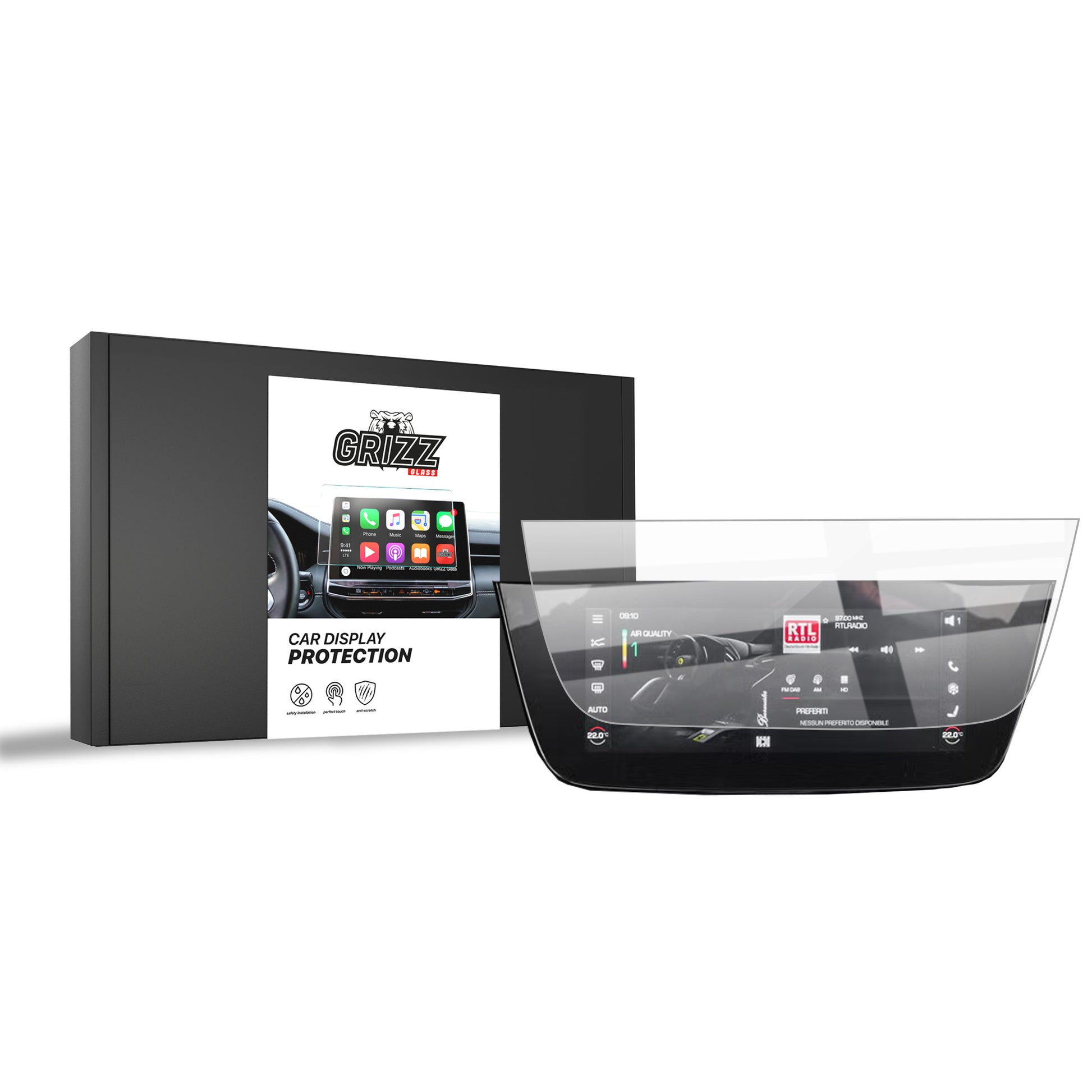 Protective film for car touchscreen display – anti-scratch and transparent
