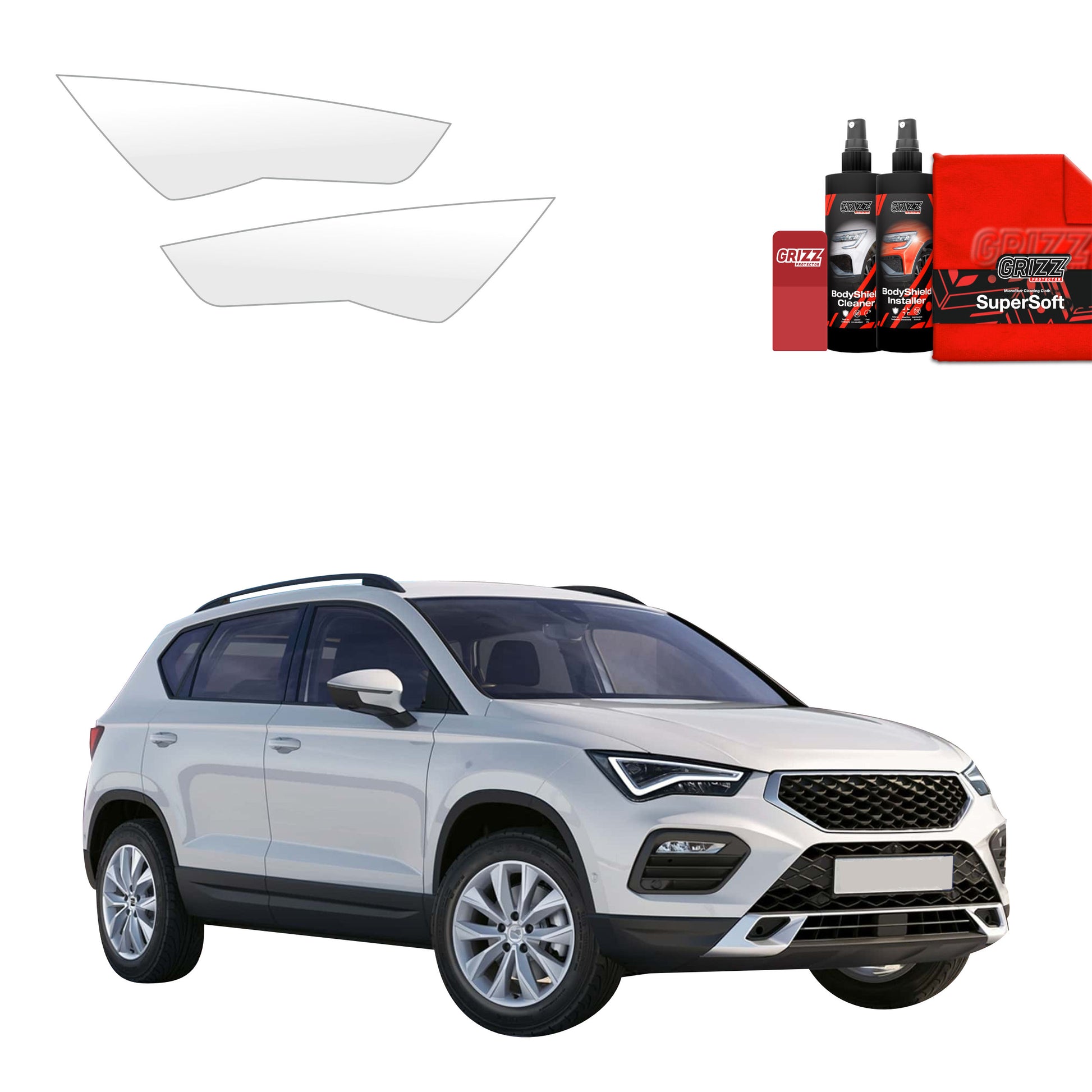 Protective film for exterior car parts – shields against scratches, chips, and scuffs