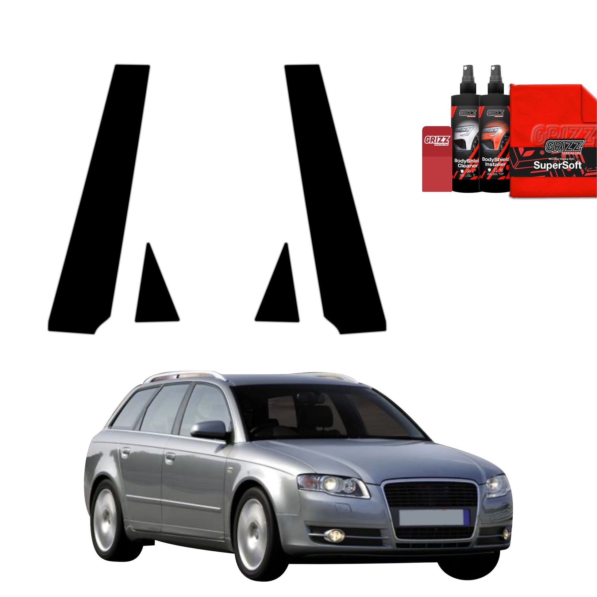 Protective film for exterior car parts – shields against scratches, chips, and scuffs