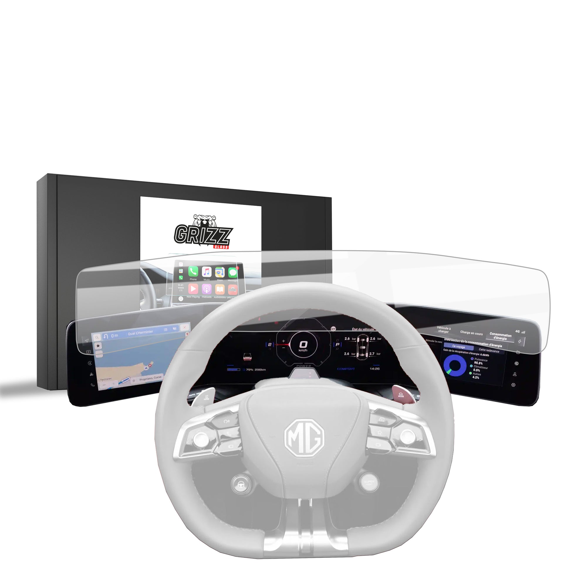 Protective film for car touchscreen display – anti-scratch and anti-glare