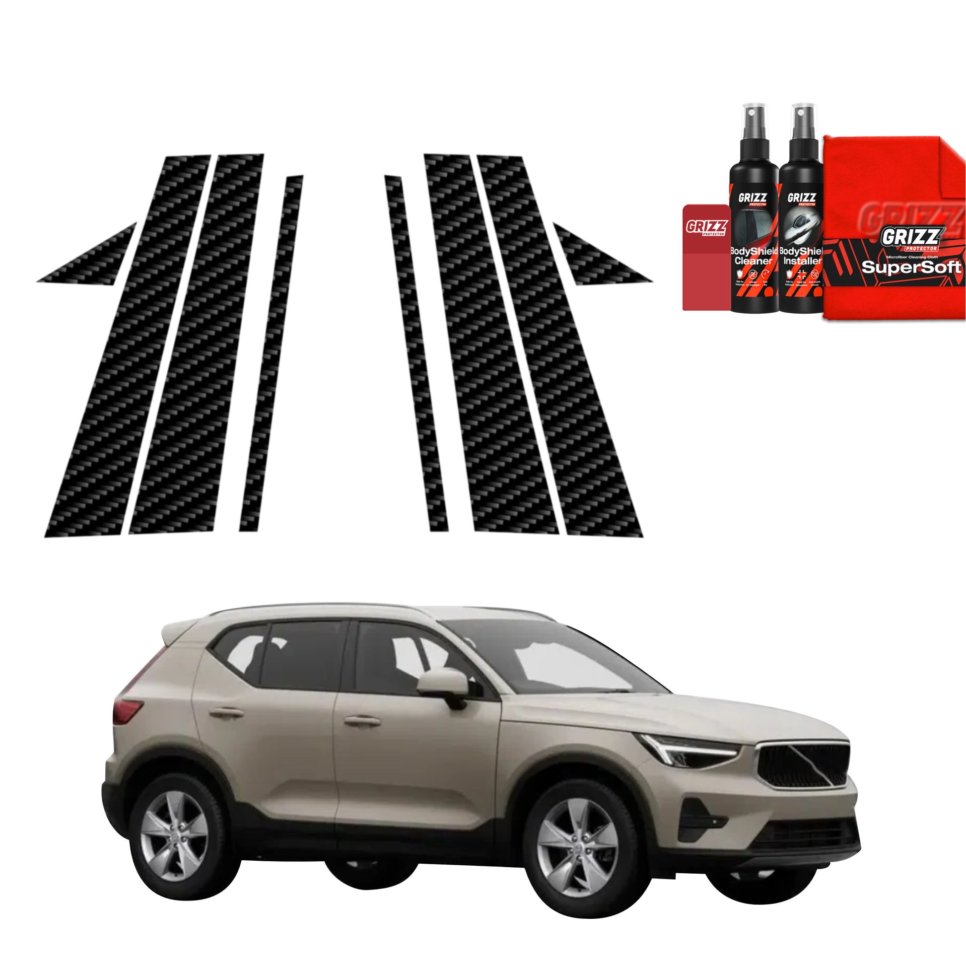 Protective film for exterior car parts – shields against scratches, chips, and scuffs