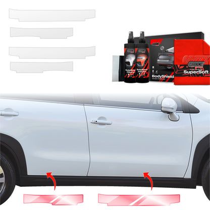 Protective film for exterior car parts – shields against scratches, chips, and scuffs