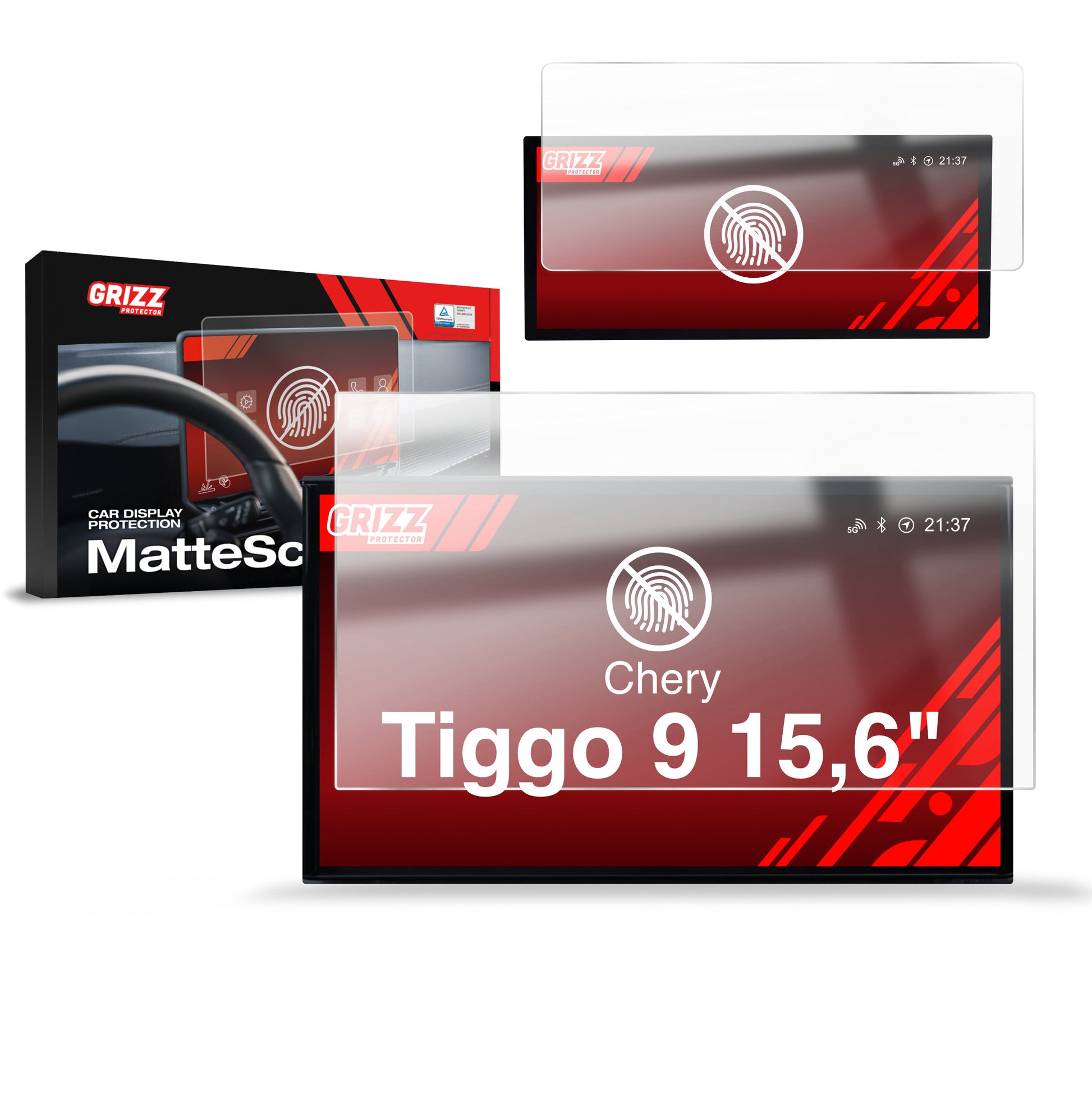 Anti-fingerprint screen protector for car touchscreen