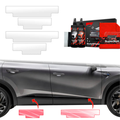 Protective film for exterior car parts – shields against scratches, chips, and scuffs