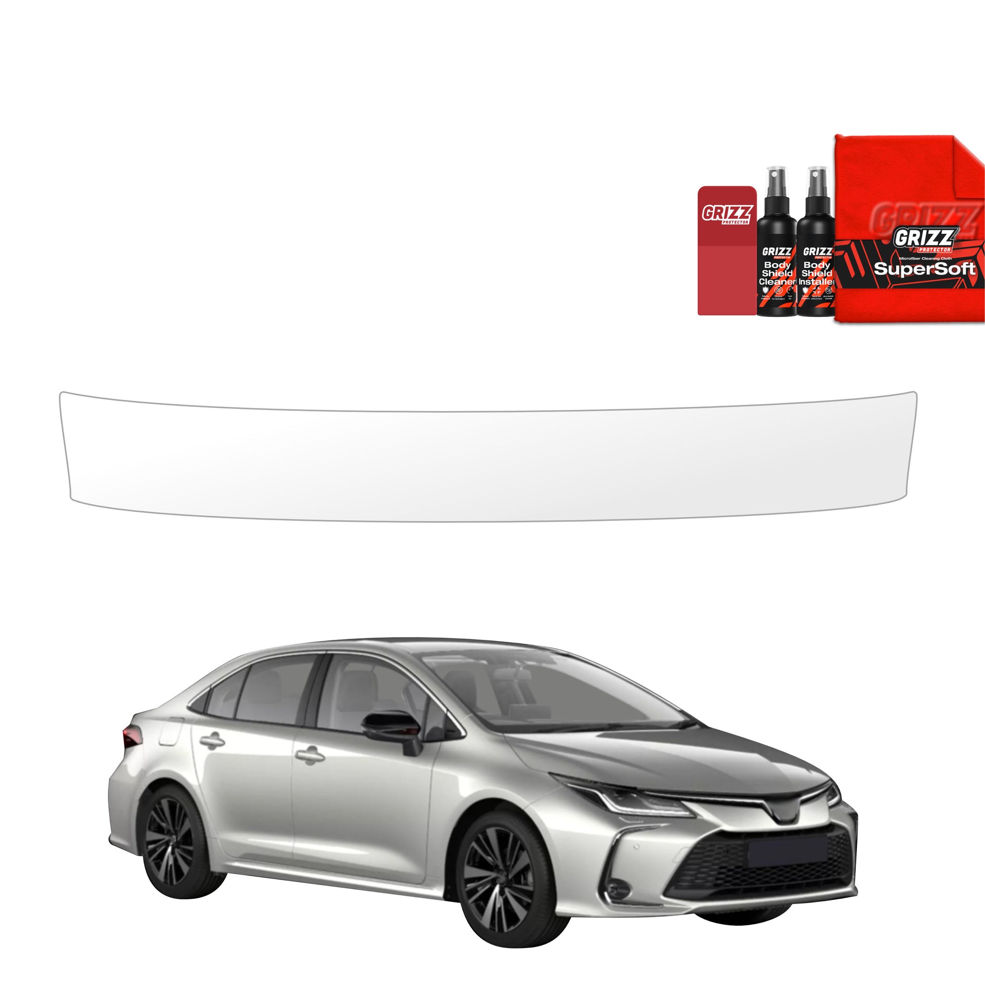 Protective film for exterior car parts – shields against scratches, chips, and scuffs