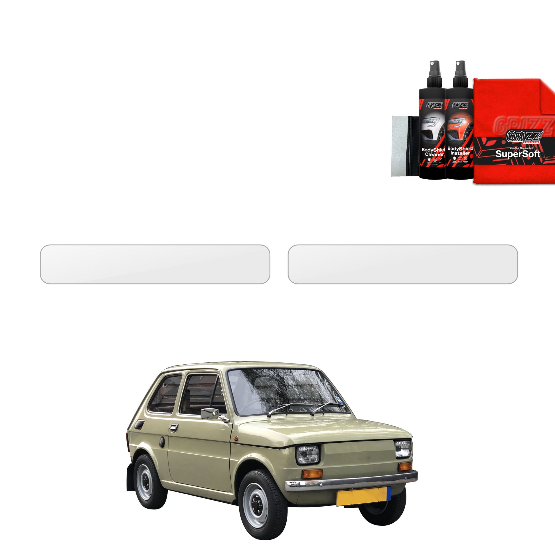 Protective film for exterior car parts – shields against scratches, chips, and scuffs