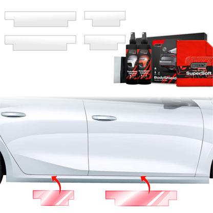 Protective film for exterior car parts – shields against scratches, chips, and scuffs