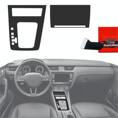 Scratch-resistant film for automotive interior elements