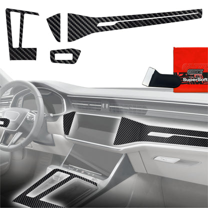 Scratch-resistant film for automotive interior elements