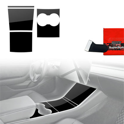 Scratch-resistant film for automotive interior elements