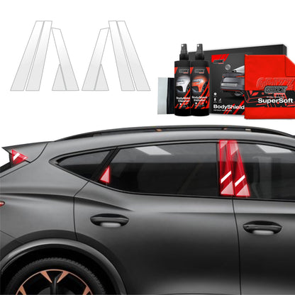 Protective film for exterior car parts – shields against scratches, chips, and scuffs