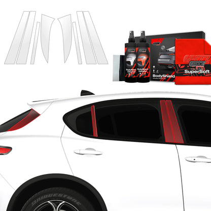 Protective film for exterior car parts – shields against scratches, chips, and scuffs