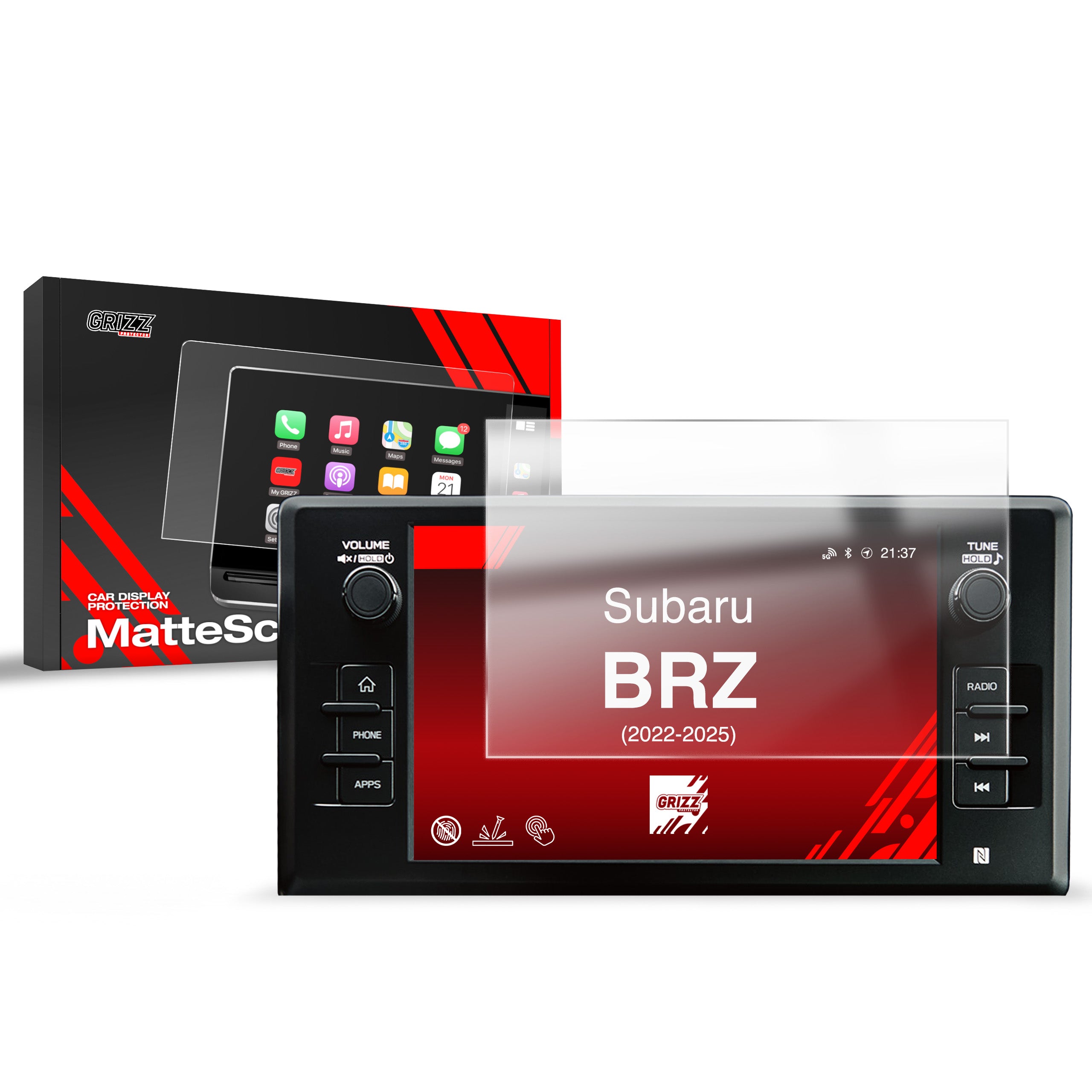 Upscreen Entspiegelungsfolie Für Carpuride W103 10,3 Zoll - Matt Anti-Reflex