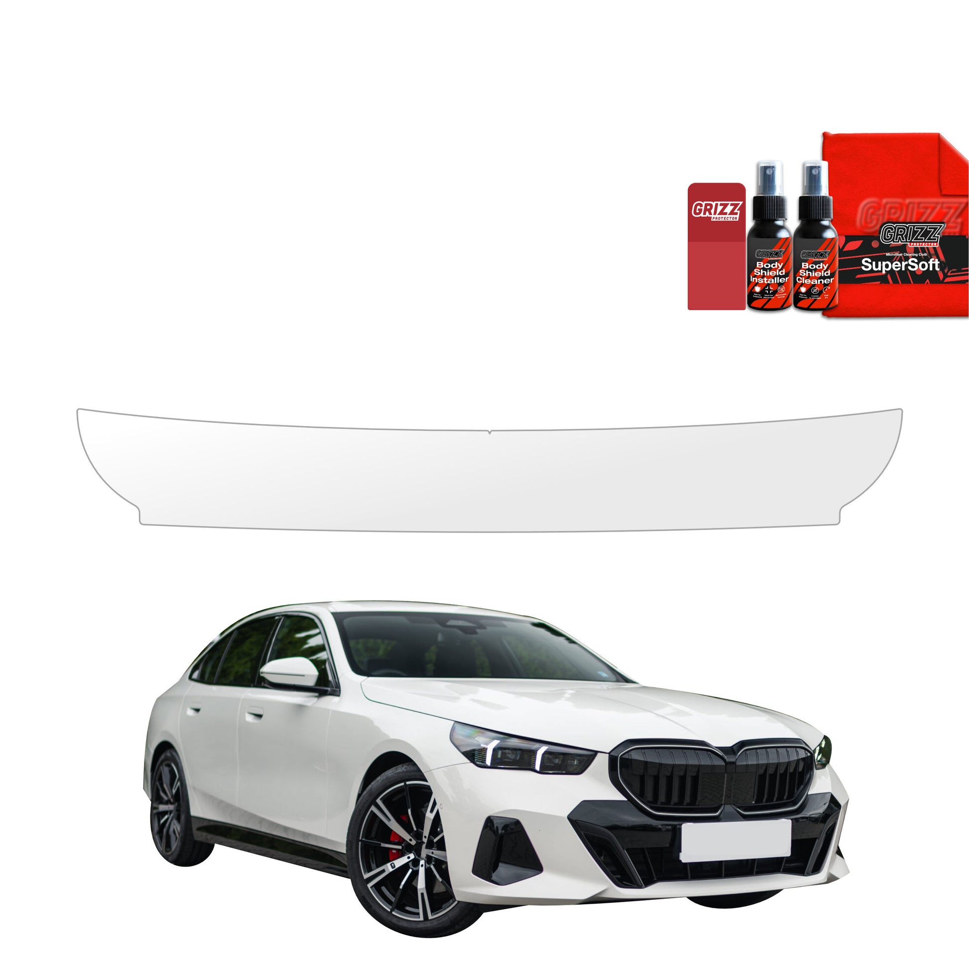 Protective film for exterior car parts – shields against scratches, chips, and scuffs