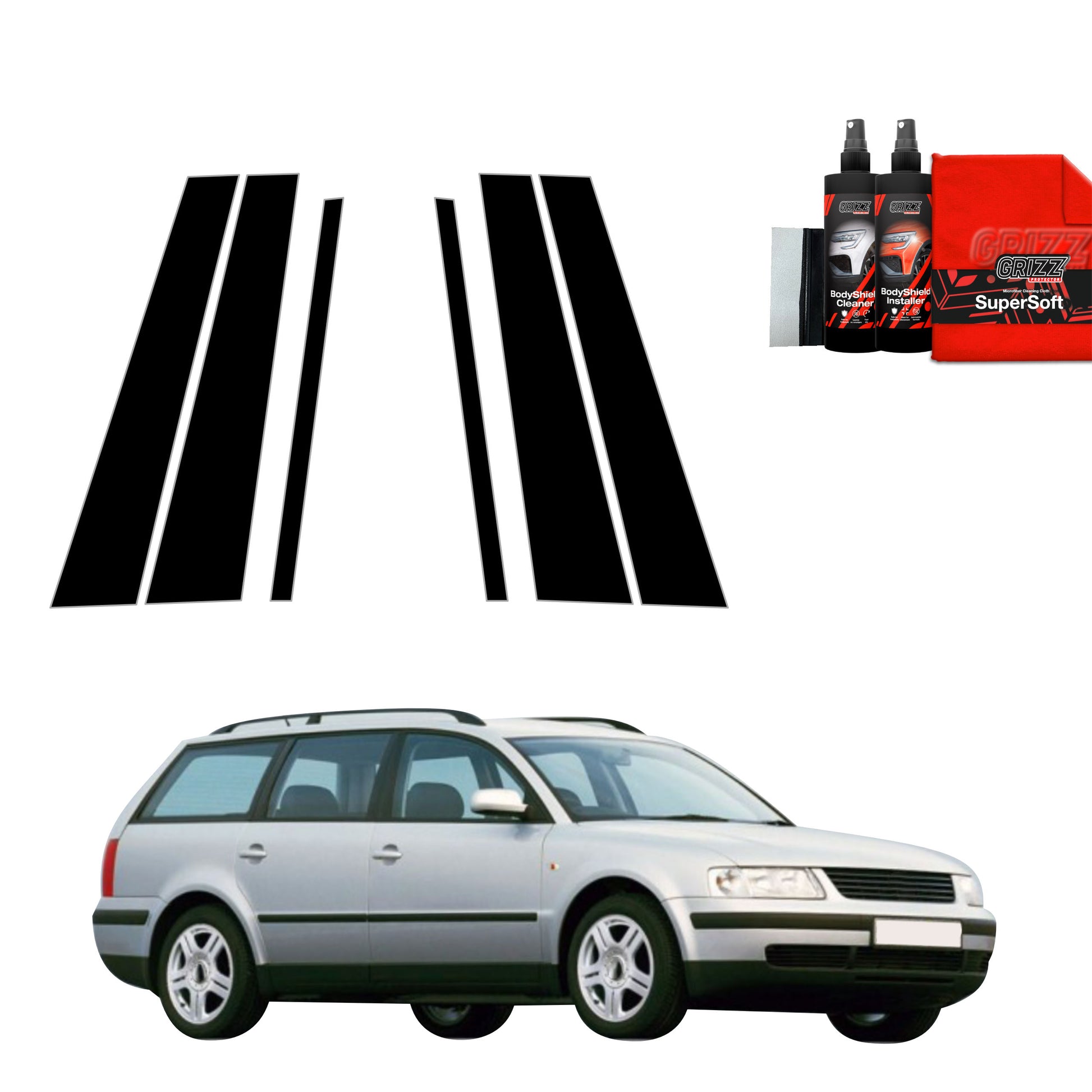 Protective film for exterior car parts – shields against scratches, chips, and scuffs