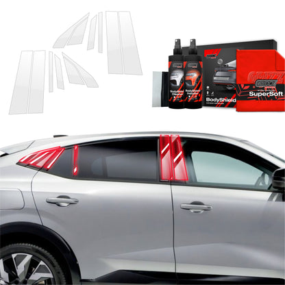 Protective film for exterior car parts – shields against scratches, chips, and scuffs