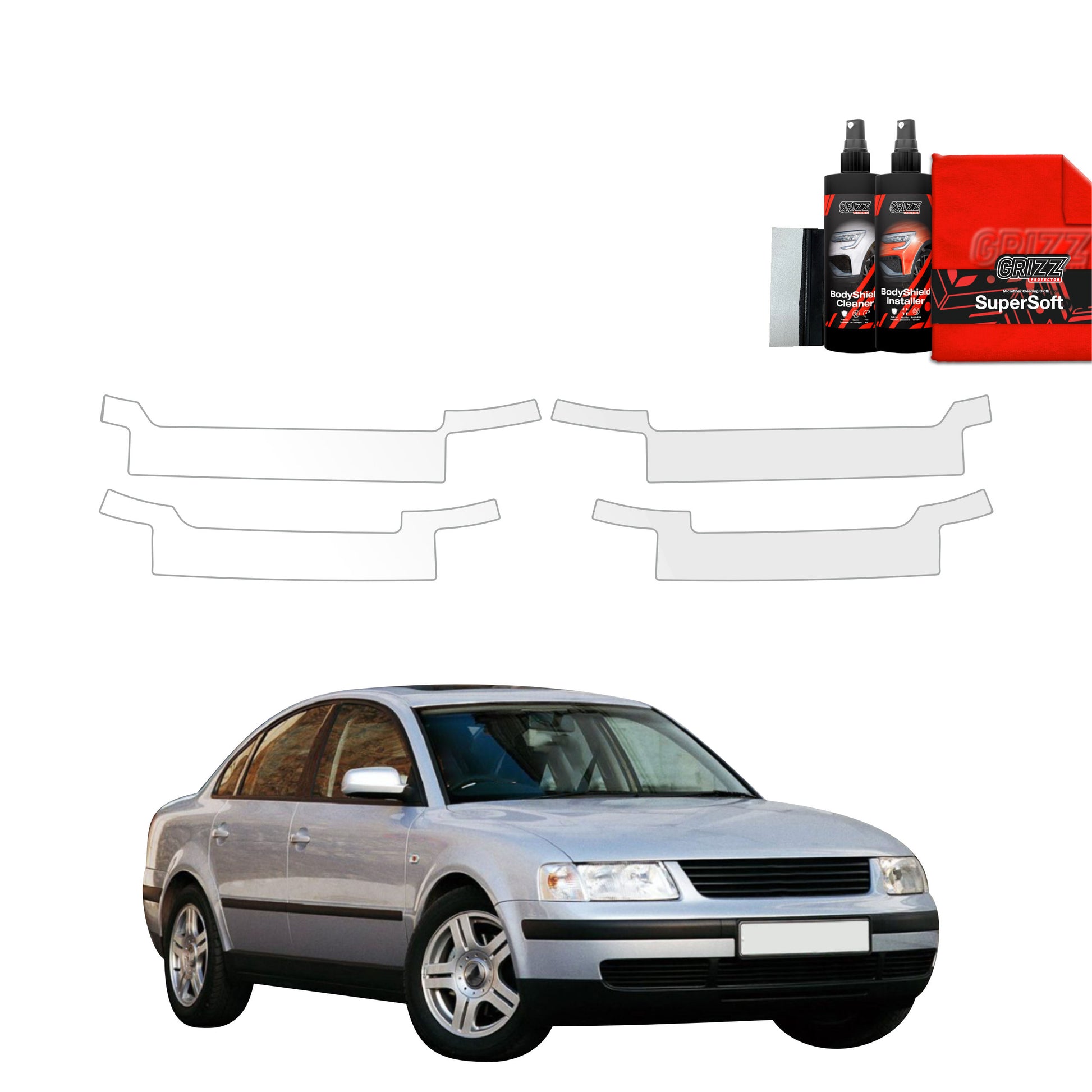 Protective film for exterior car parts – shields against scratches, chips, and scuffs