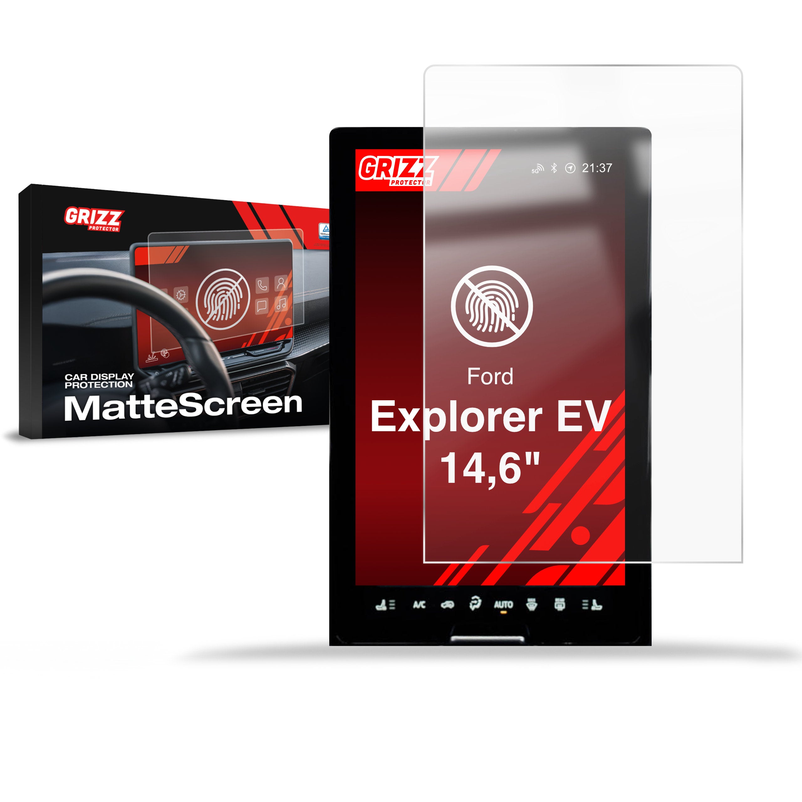 Displayschutzfolies voor Ford - Mat & Helder