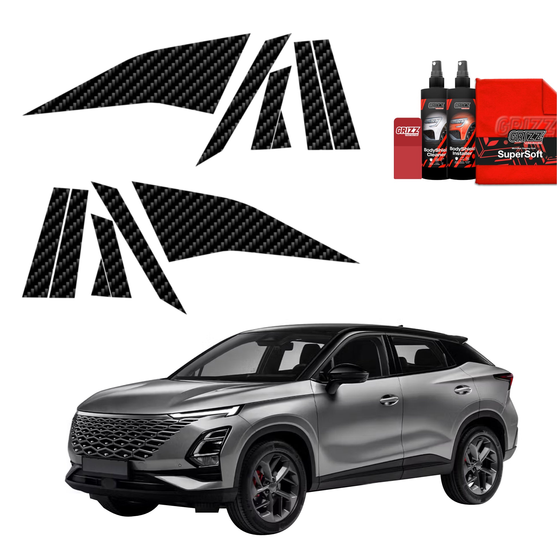 Protective film for exterior car parts – shields against scratches, chips, and scuffs