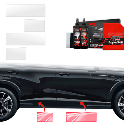 Protective film for exterior car parts – shields against scratches, chips, and scuffs