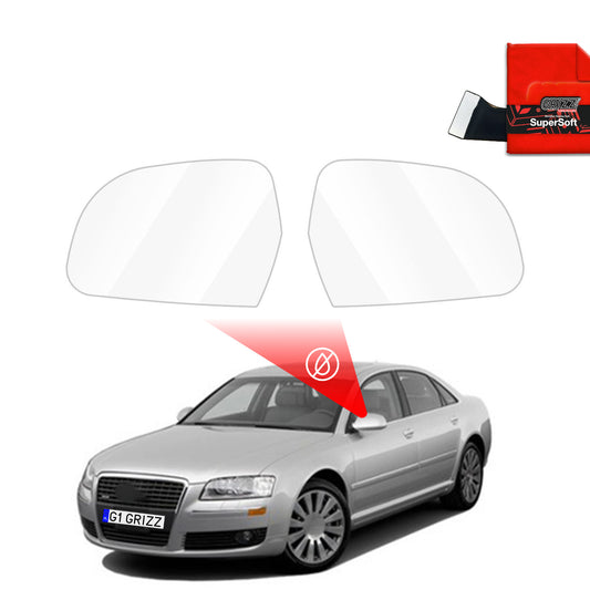 Rain protection film for exterior mirrors