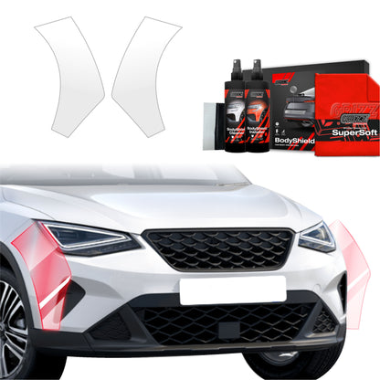 Protective film for exterior car parts – shields against scratches, chips, and scuffs